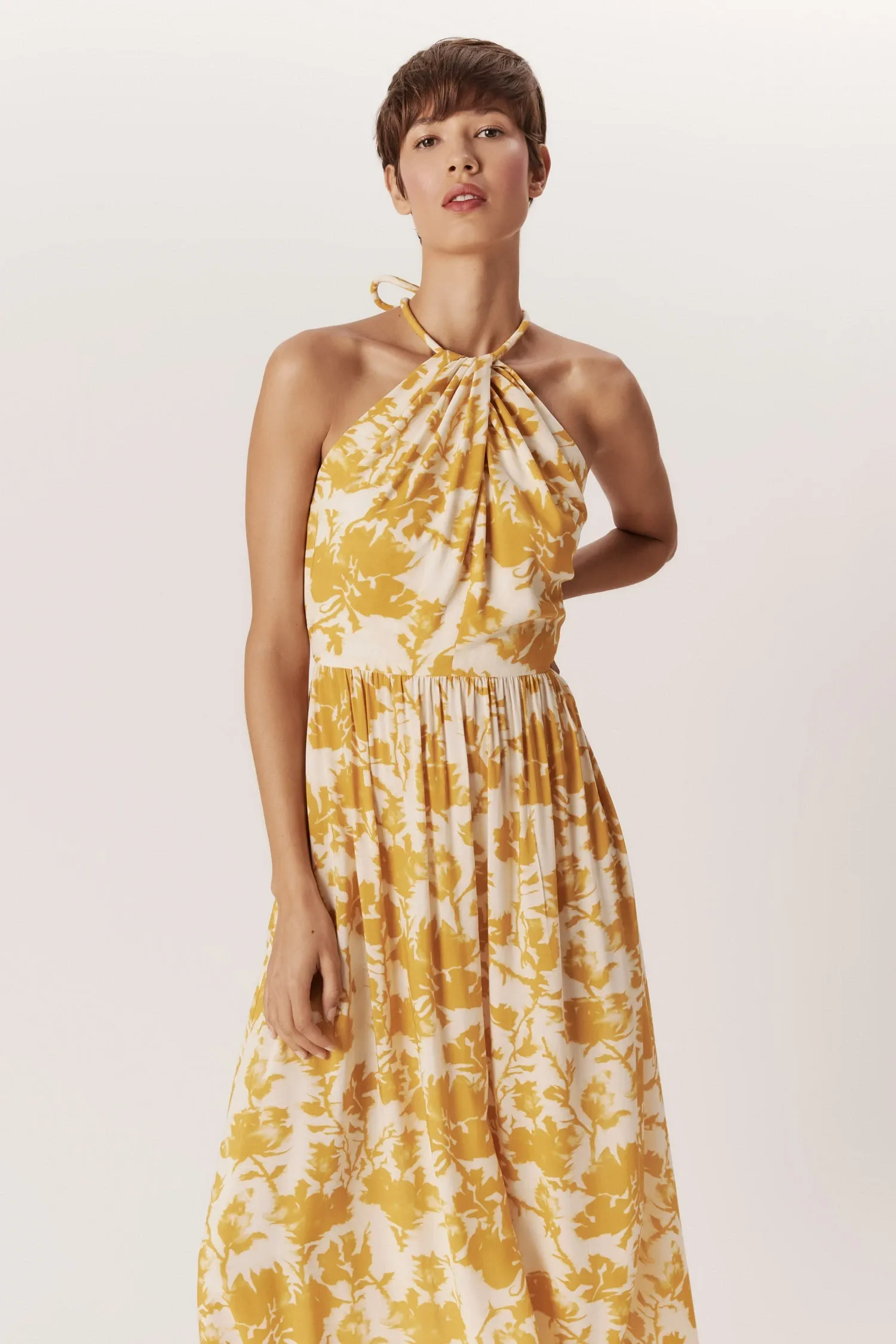 007327_VESTIDO_DECOTE_ALTO_TRANSPASSADO_FLORAL_AMARELO_ANDREAMARQUES -2-